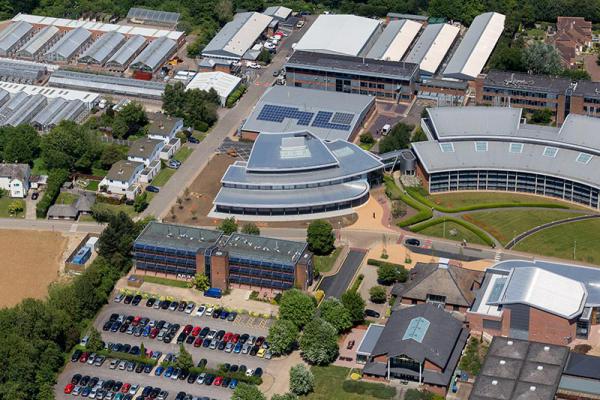 Rothamsted Research aerial view